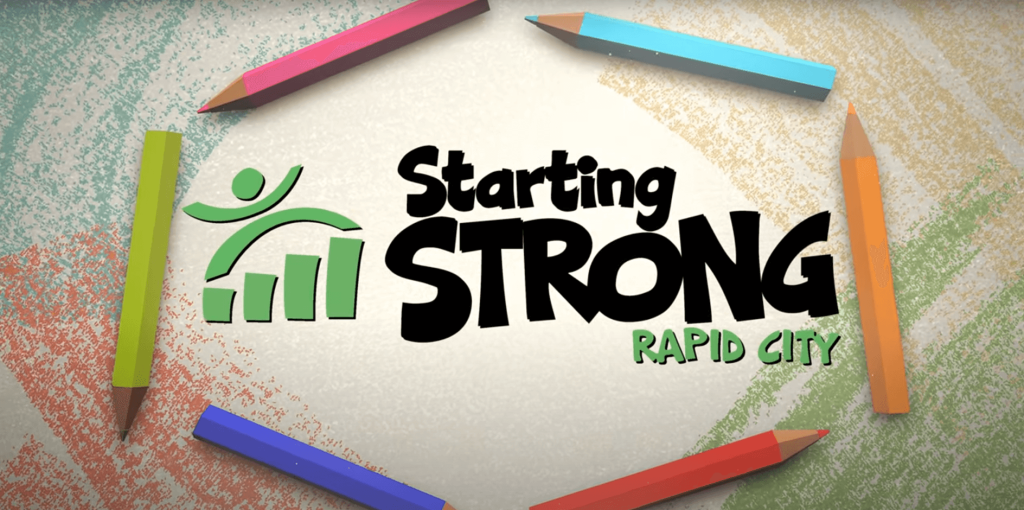 Starting Strong Logo with Pencils