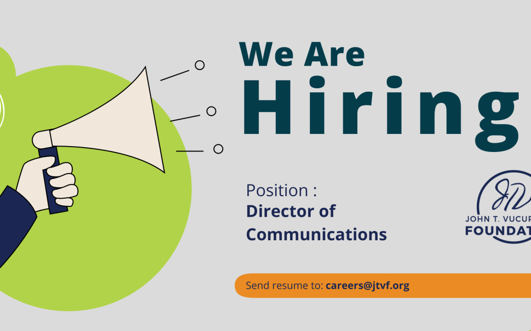 We are hiring announcement