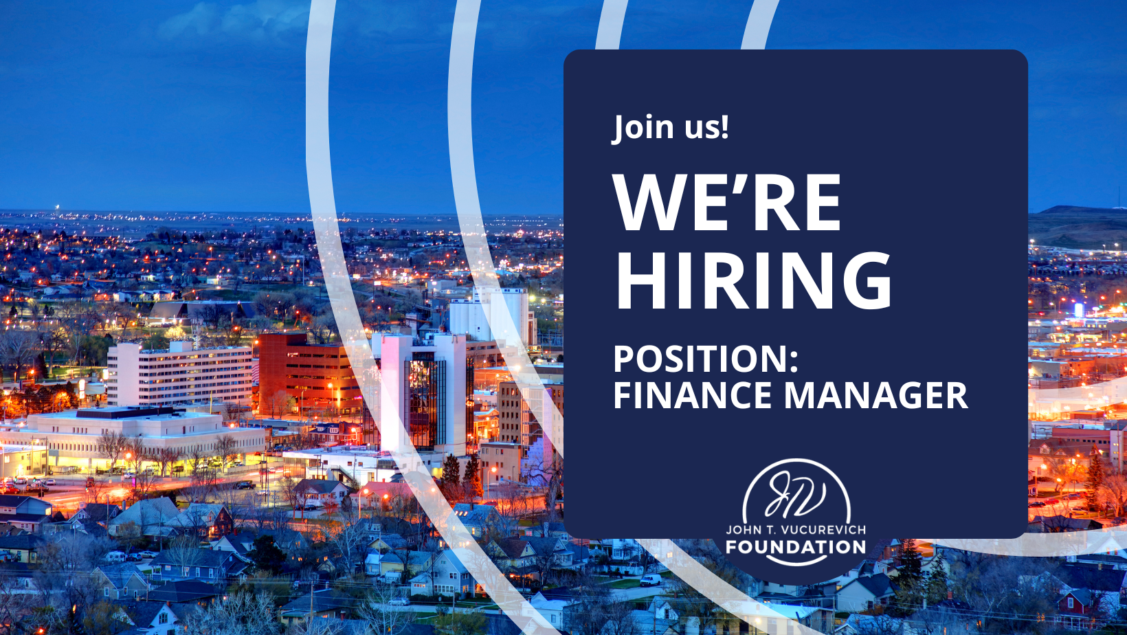 JTVF is hiring a Finance Manager